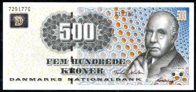 Dänemark / Denmark P.63a 500 Kroner 2003 (1-) 