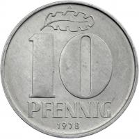 DDR 10 Pfennig (Alu) prfr. 
