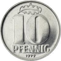 DDR 10 Pfennig (Alu) Exportqualität (stgl) 