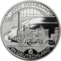 Deutschland 10 Euro 2010 Eisenbahn PP 