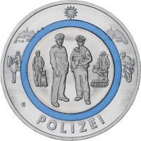 Deutschland 10 Euro 2024 Polizei prfr F (Stuttgart)