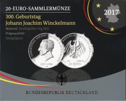Deutschland 20 Euro 2017 Winckelmann PP 