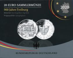 Deutschland 20 Euro 2020 900 Jahre Freiburg PP 