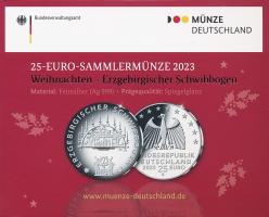 Deutschland 25 Euro 2023 Weihnachten - Erzgebirgischer Schwibbogen PP 