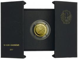 Deutschland 50 Euro 2017 Lutherrose (Gold) 