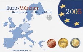 Deutschland Euro-KMS 2005 PP komplett 