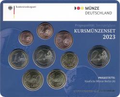 Deutschland Euro-KMS 2023 stg 