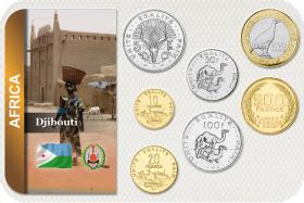 Kursmünzensatz Djibouti / Coin Set Djibouti 