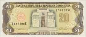 Dom. Republik/Dominican Republic P.133 20 Pesos Oro 1990 (1) 