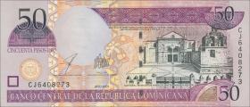 Dom. Republik/Dominican Republic P.170c 50 Pesos Oro 2003 (1) 