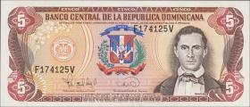Dom. Republik/Dominican Republic P.147 5 Pesos Oro 1995 (1) 