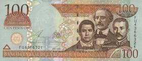Dom. Republik/Dominican Republic P.171c 100 Pesos Oro 2003 (1) 