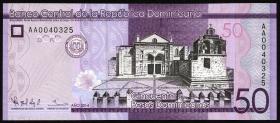 Dom. Republik/Dominican Republic P.189a 50 Pesos Dominicanos 2014 (1) 