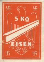 Ersatzzahlungsmittel 3. Reich Eisen 5 kg (2) 