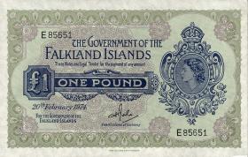 Falkland Inseln P.08b 1 Pound 1974 (1) 