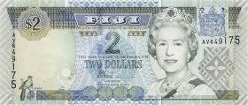 Fiji Inseln / Fiji Islands P.104 2 Dollars (2002) (1) 