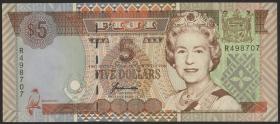Fiji Inseln / Fiji Islands P.101a 5 Dollars (1998) (1) 