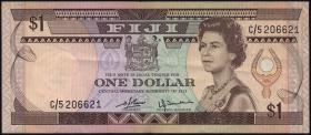 Fiji Inseln / Fiji Islands P.076 1 Dollar (1980) (2) 