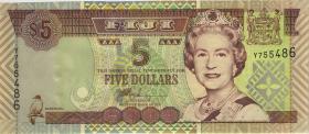 Fiji Inseln / Fiji Islands P.105a 5 Dollars (2002) (1) 