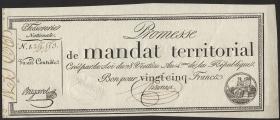 Frankreich / France P.A083a Assignat 25 Francs (1796) (1-) 