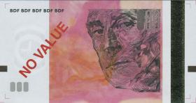 Frankreich / France Euro-Testbanknote der Banque de France 10 Euro (1) 