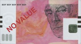 Frankreich / France Euro-Testbanknote der Banque de France 50 Euro (1) 