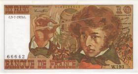 Frankreich / France P.150b 10 Francs 1975 Berlioz (1) 