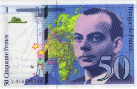 Frankreich / France P.157Aa 50 Francs 1994 (1) 