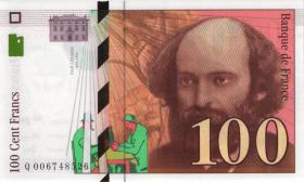Frankreich / France P.158 100 Francs 1997 (1) 