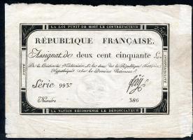 Frankreich / France P.A075 Assignat 250 Livres (1793) (3) 