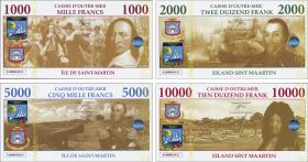 Frz. Pazifik Terr. / Fr. Pacific Terr. St. Martin (EU-Gebiet) 1000-10000 Francs 2018 (1) 
