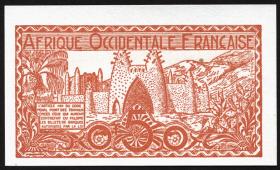 Franz. Westafrika / French West Africa P.33 0,50 Franc (1944) 