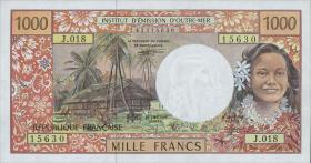 Frz. Pazifik Terr. / Fr. Pacific Terr. P.02b 1000 Francs (1995) (1) 