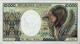 Gabun / Gabon P.07a 10000 Francs (1984) (1/1-) 