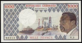 Gabun / Gabon P.03b 1000 Francs (1978) (1) 
