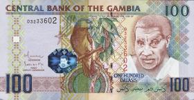 Gambia P.29b 100 Dalasis (2010) (1) 