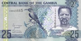 Gambia P.27a 25 Dalasis (2006) (1) 