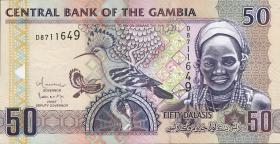 Gambia P.28b 50 Dalasis (2010) (1) 