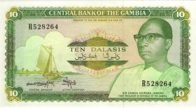 Gambia P.10b 10 Dalasis (1987-90) (1) 