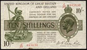 Großbritannien / Great Britain P.358 10 Shillings (1922-23) (3) 