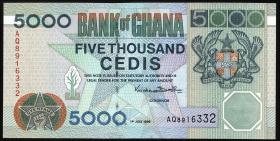 Ghana P.34d 5000 Cedis 1999 (1) 