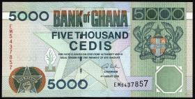 Ghana P.34j 5000 Cedis 2006 (1) 