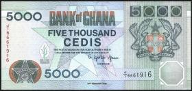 Ghana P.31c 5000 Cedis 1996 (1) 