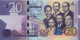 Ghana P.40f 20 Cedis 2015 (1) 