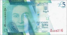 Gibraltar P.42 5 Pounds 2020 (1) 