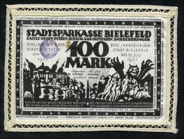 Bielefeld GP.21ad 100 Mark 1921 Leinen (1-) 