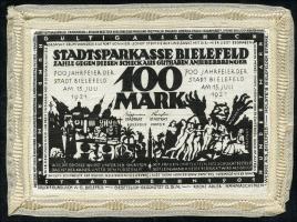 Bielefeld GP.21ae 100 Mark 1921 Leinen (2+) 