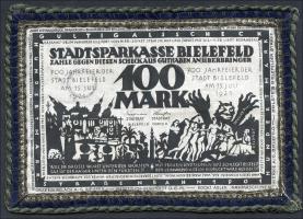 Bielefeld GP.21bb 100 Mark 1921 weißes Leinen (2) 