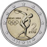 Griechenland 2 Euro 2004 Oly. Athen 