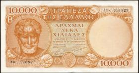Griechenland / Greece P.182c 10000 Drachmen 1947 (2+ 